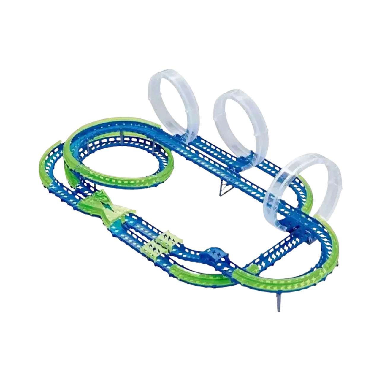 Pista de carrinhos de corrida "Wave Racers Triple Skyloop Rally"