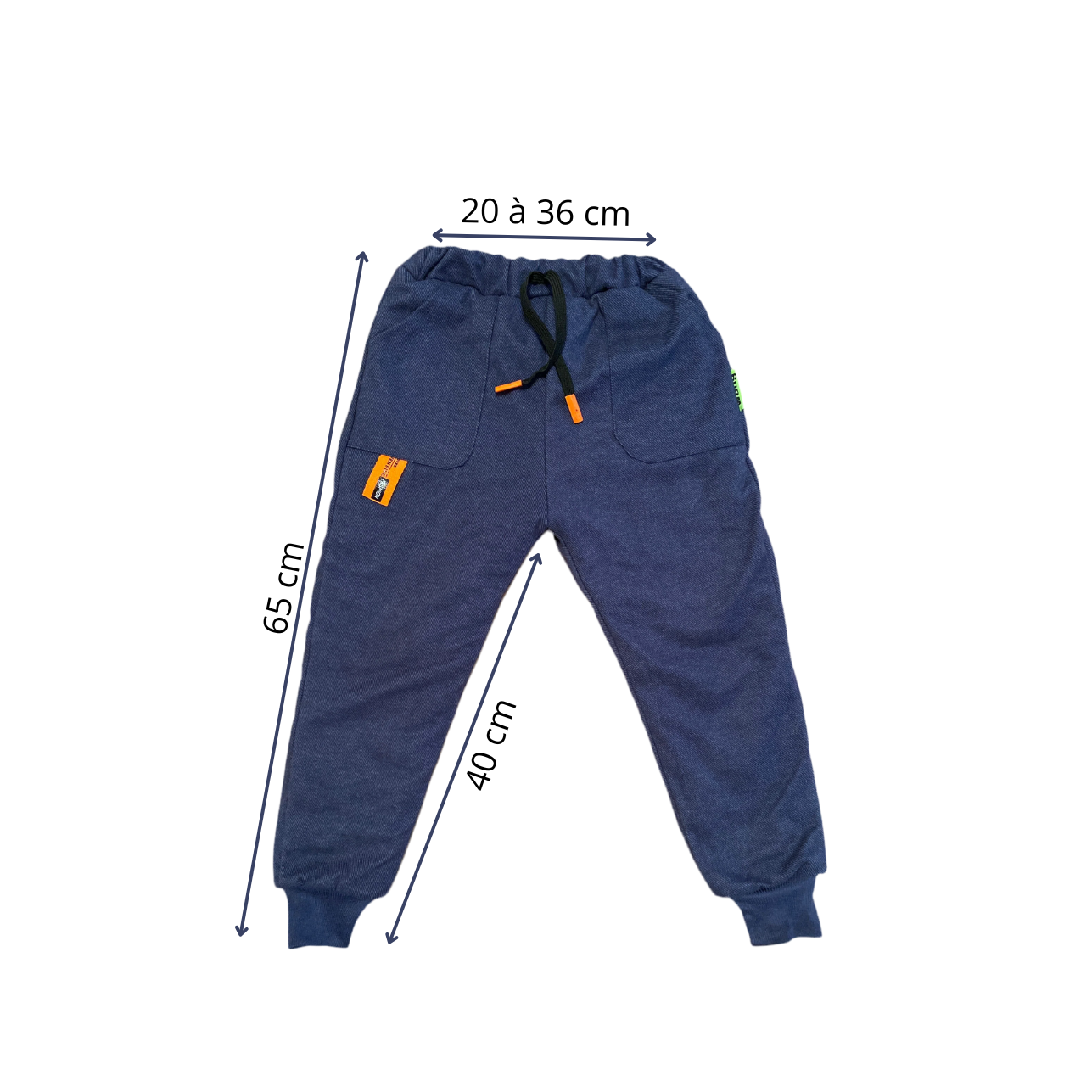 Calça com forro acolchoado de lã "WANG - THE SEVEN FIVE FASHION"