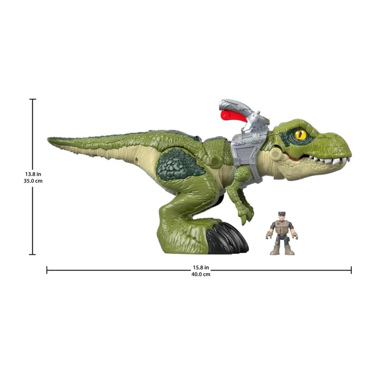 Dinossauro "Jurassic World T.Rex - Mega Mordida Feroz - Mattel"