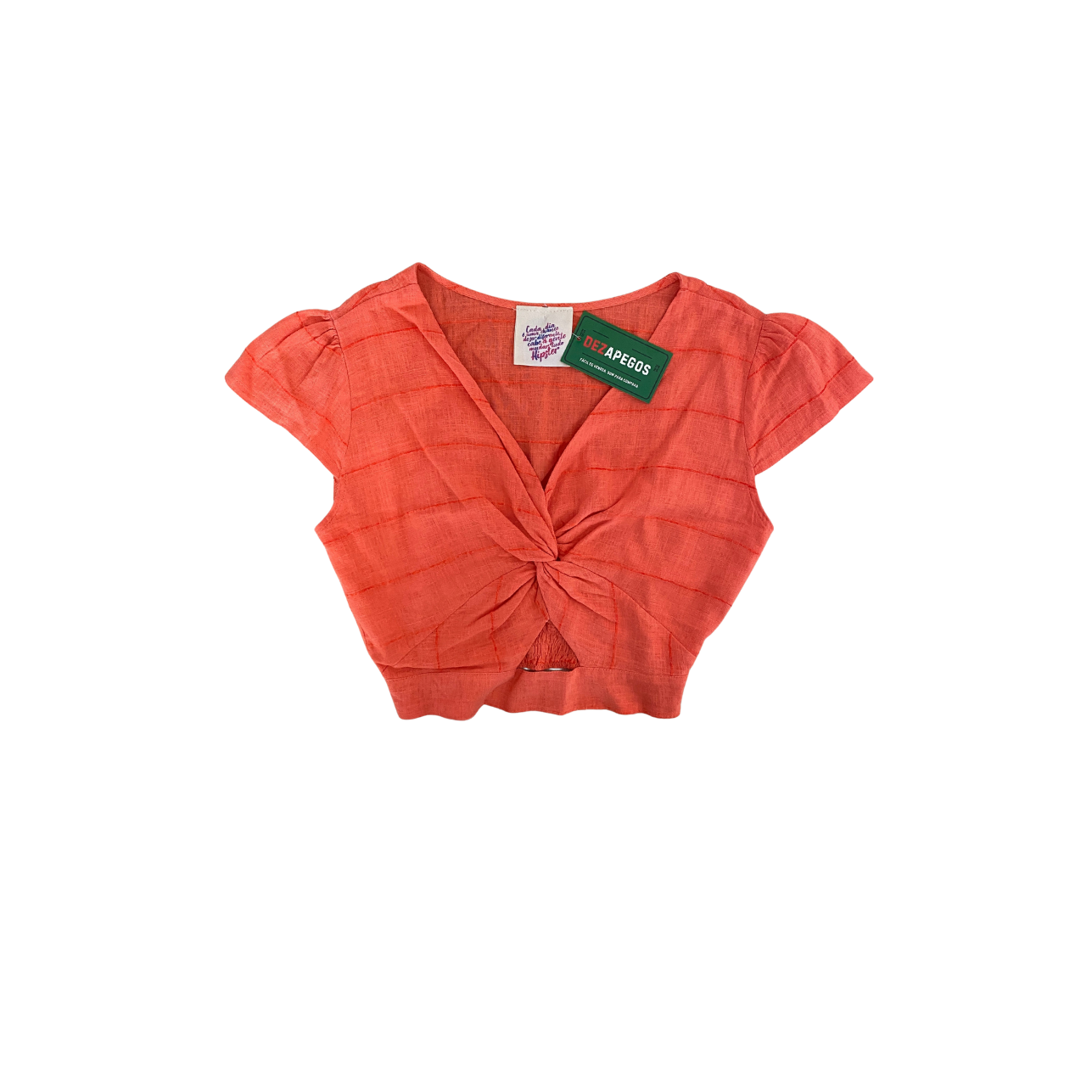 Conjunto Blusa cropped e Saia midi "Hipster"