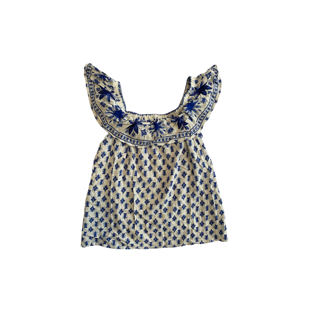 Blusa branca florida "MIXED Kids"