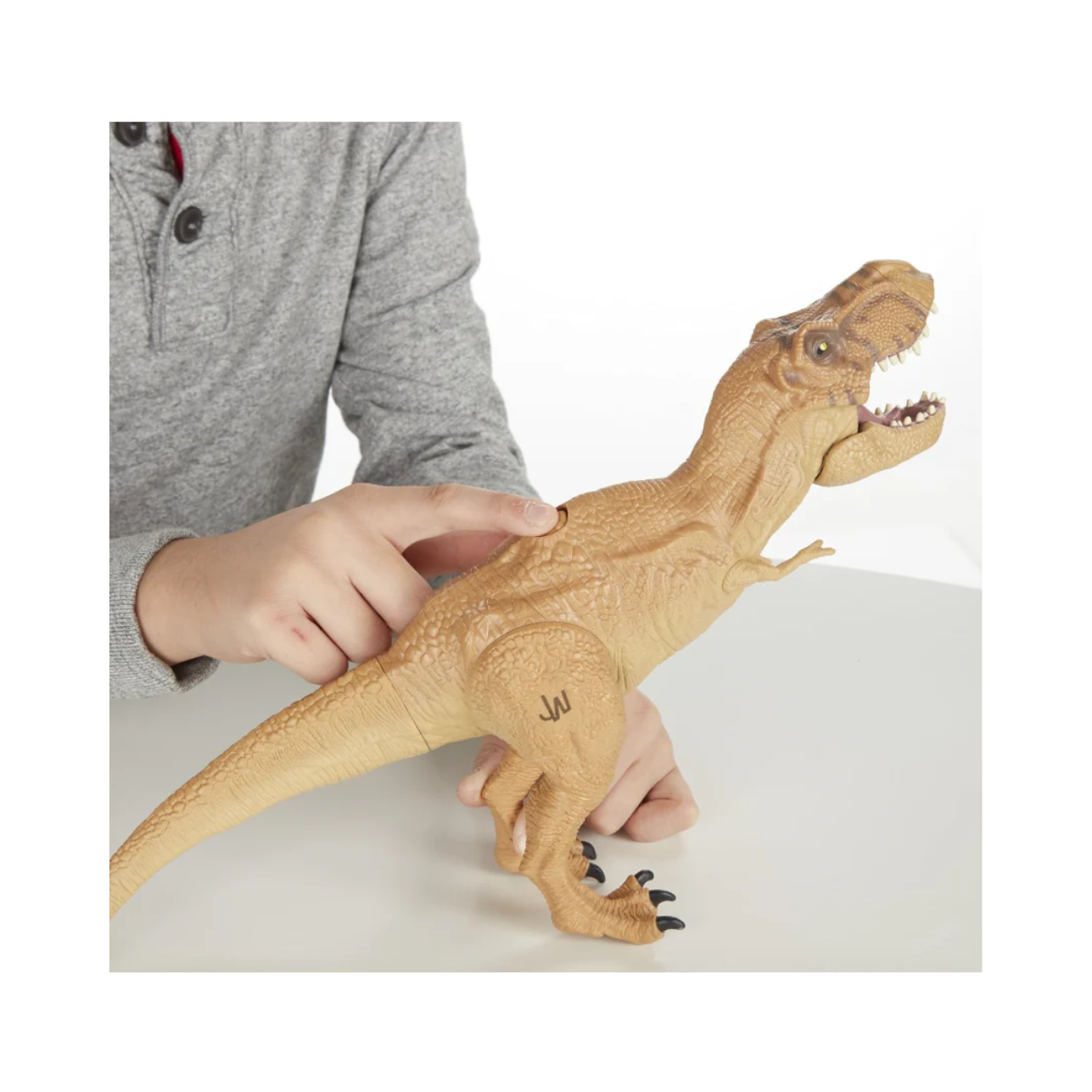 Dinossauro "Jurassic World Chomping Tyrannosaurus Rex - Mattel"