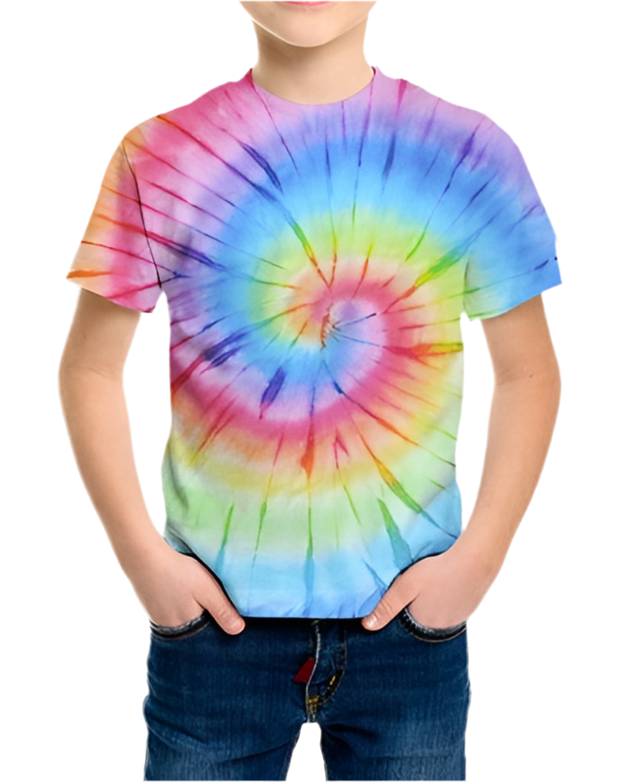 Camiseta com tubos de tintas para customização
