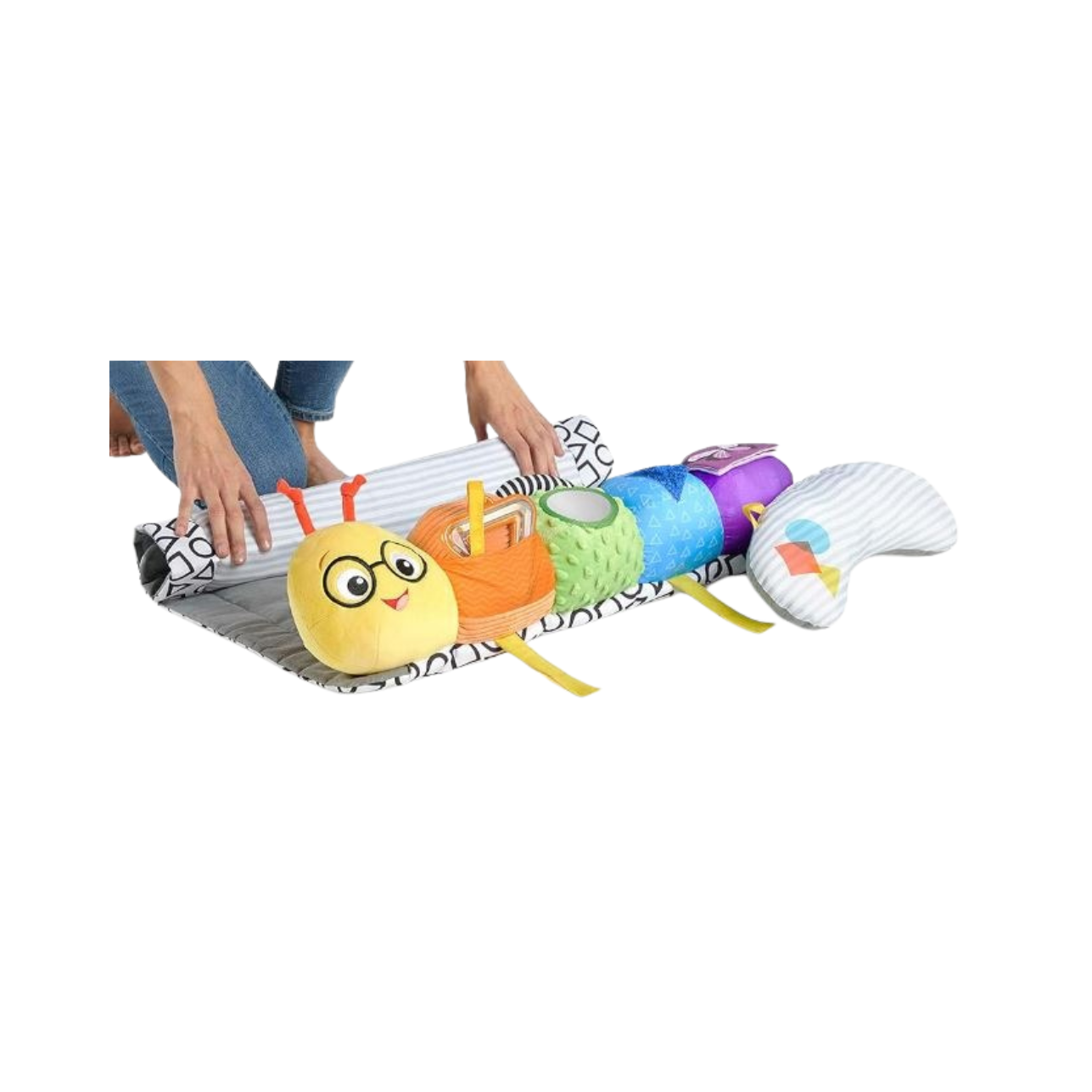Tapete de atividades "Travel Pillar 3 em 1 Tummy - BABY EINSTEN"