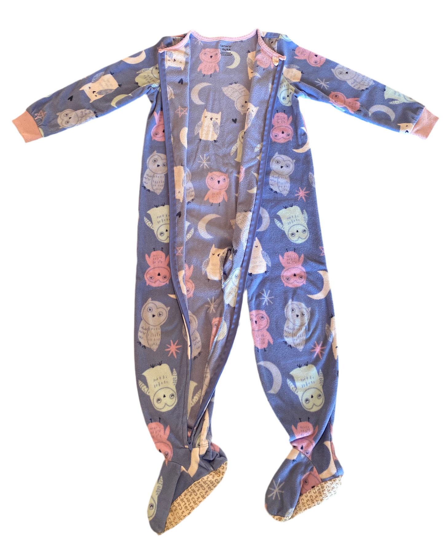 Pijama macacão com pezinhos “CARTER'S”