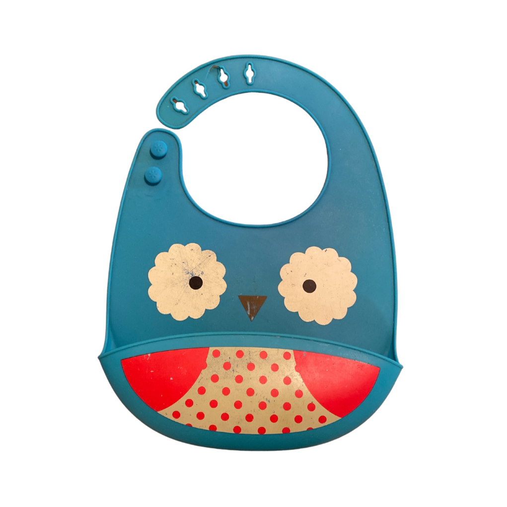 Babador de silicone "SKIP HOP - Corujinha"