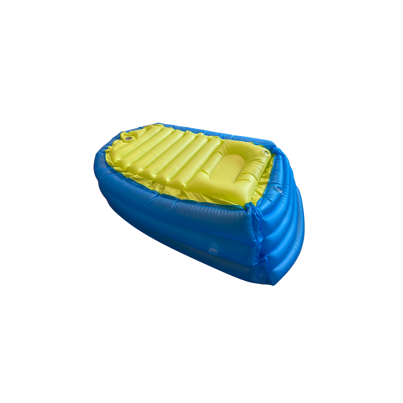 Banheira inflável azul