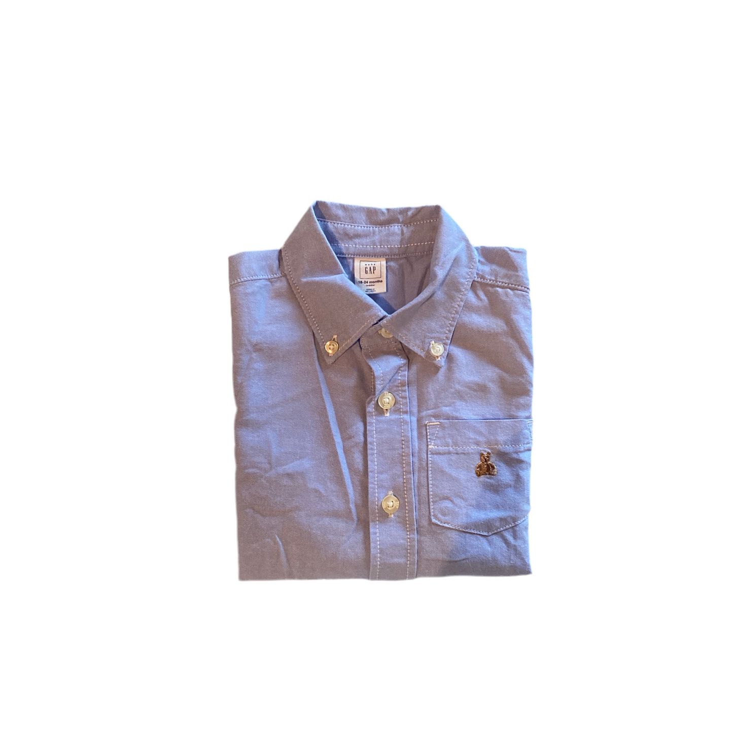Camisa azul "Baby GAP"