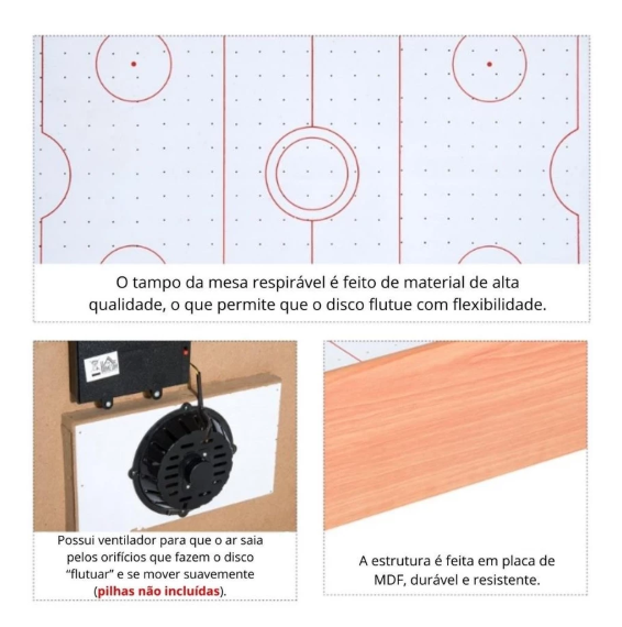 Mini Mesa AIR HOCKEY