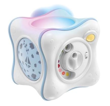 Cubo projetor iluminado e musical "CHICCO"