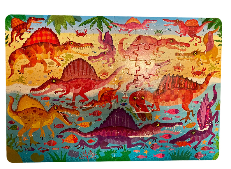 Quebra-cabeça "Dinossauros - Usborne"