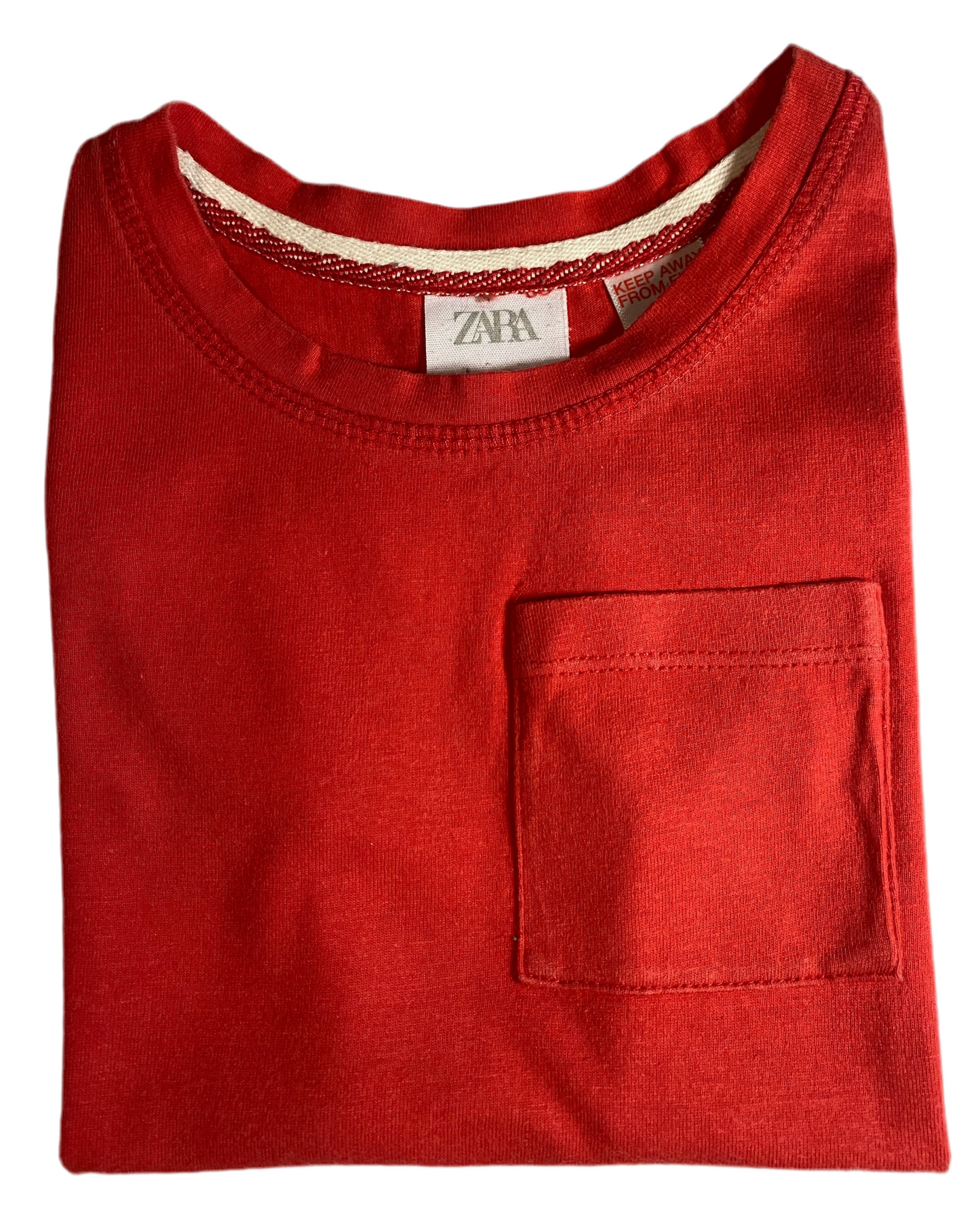 Camiseta regata com bolso "ZARA"