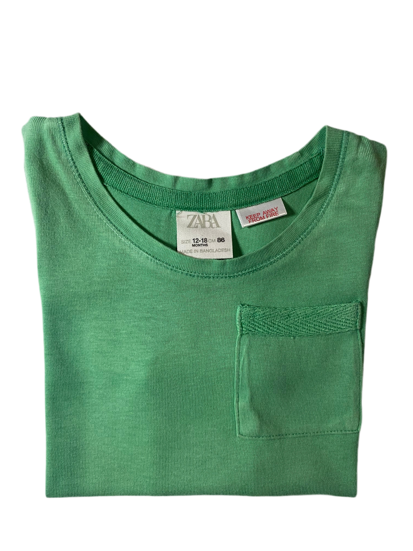Kit com 2 camisetas regata com bolso "ZARA"