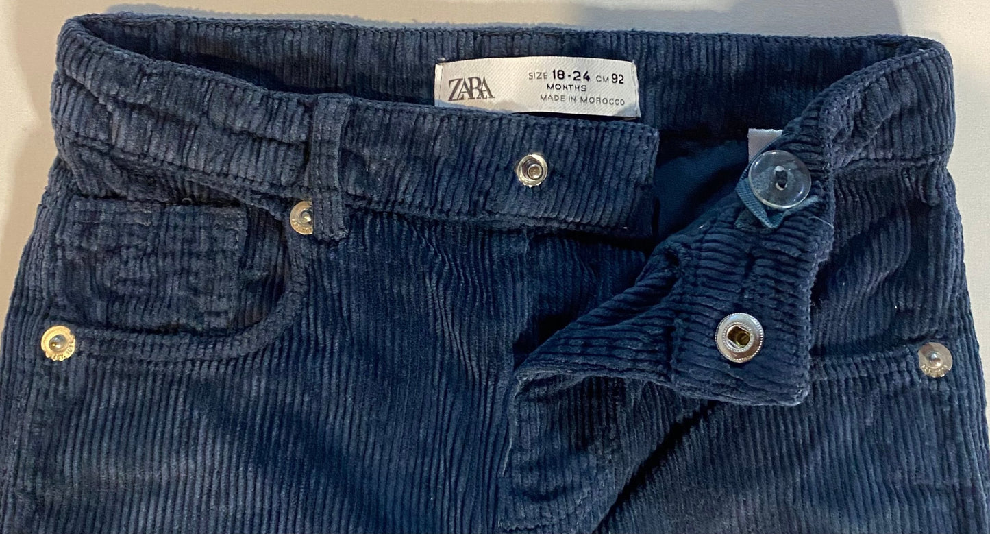 Calça de veludo "ZARA"