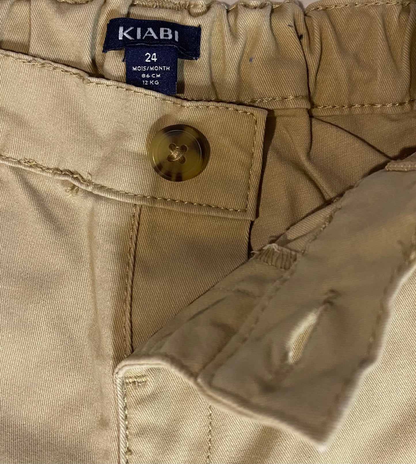 Calça de sarja "KIABI"