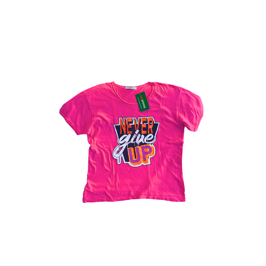 Camiseta "Never Give Up - MIXED Kids"