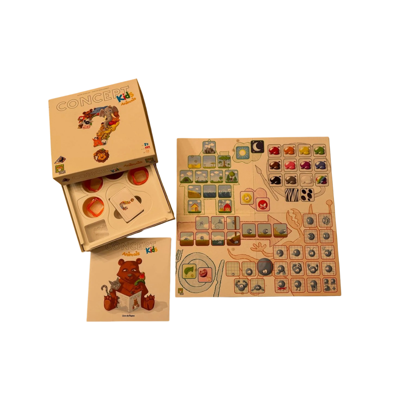 Jogo para crianças "Concept Kids Animals - GALÁPAGOS"