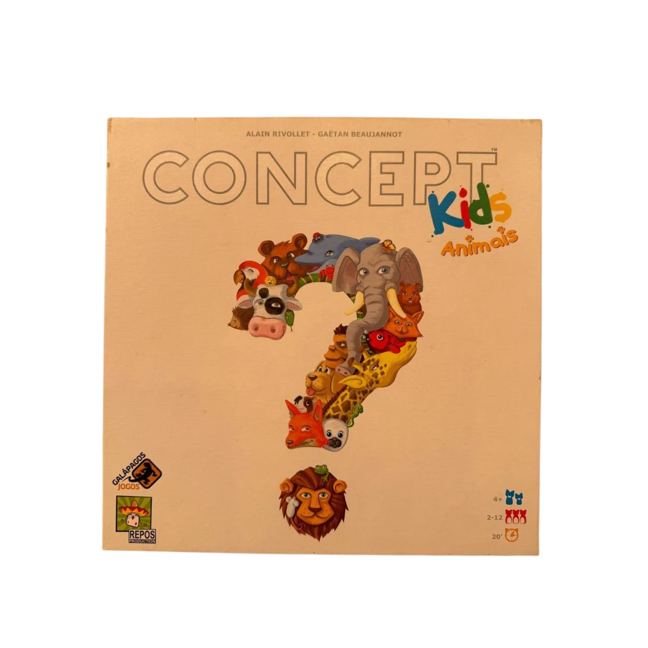 Jogo para crianças "Concept Kids Animals - GALÁPAGOS"