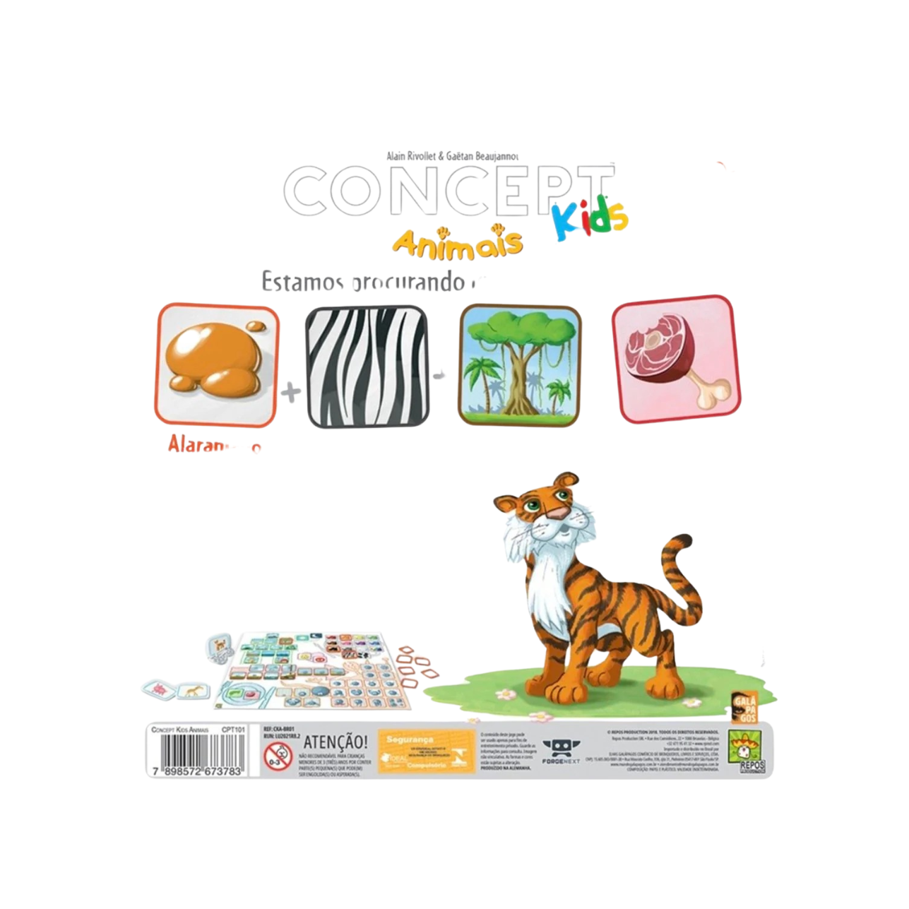 Jogo para crianças "Concept Kids Animals - GALÁPAGOS"
