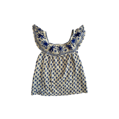 Blusa branca florida "MIXED Kids"