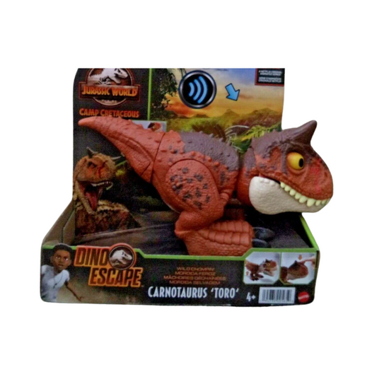 Dinossauro "Jurassic World Escape Bebê Carnotauro Toro - Mattel"