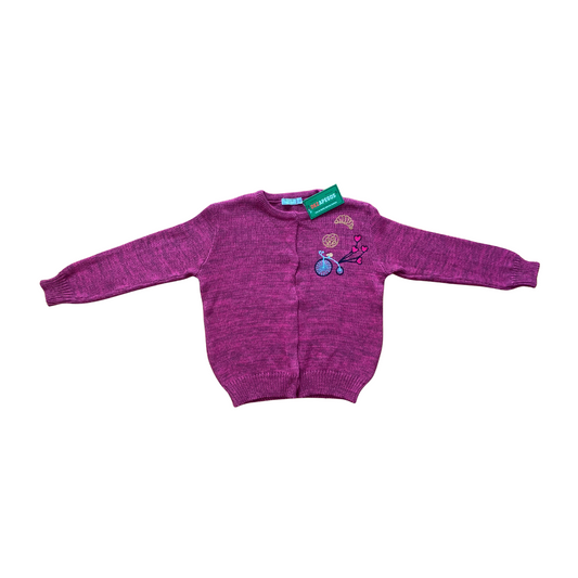 Cardigan tricot bordado "MIXED Kids"