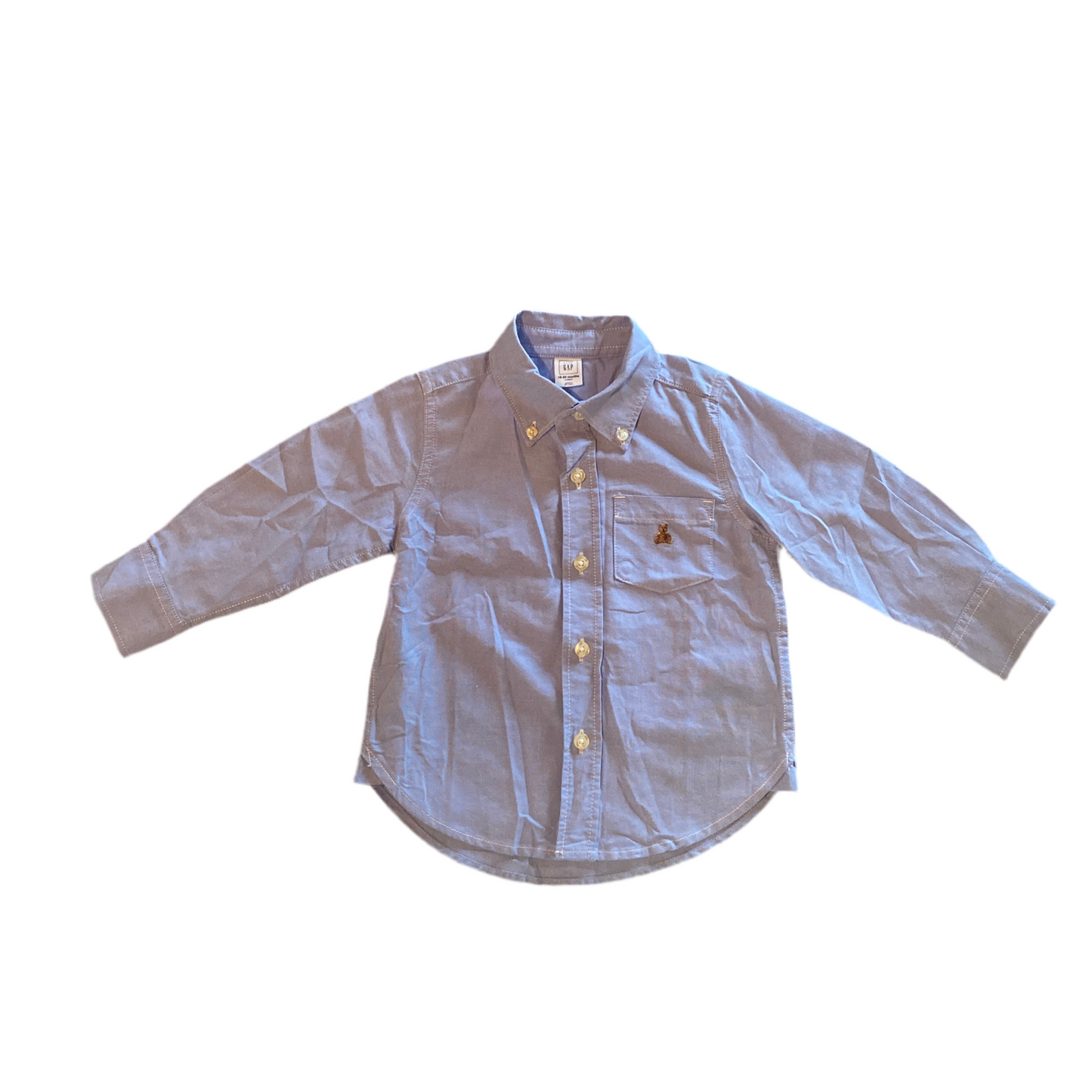 Camisa azul "Baby GAP"