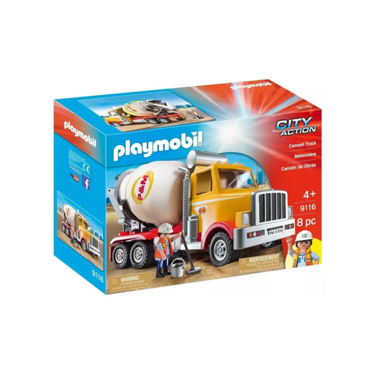 Caminhão betoneira de concreto - Playmobil