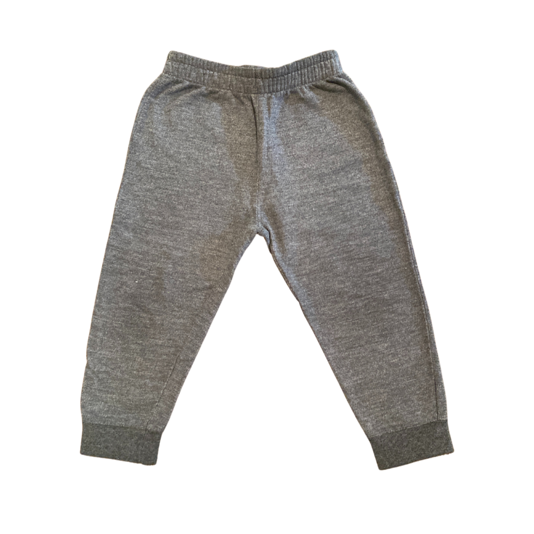 Calça de moletom cinza