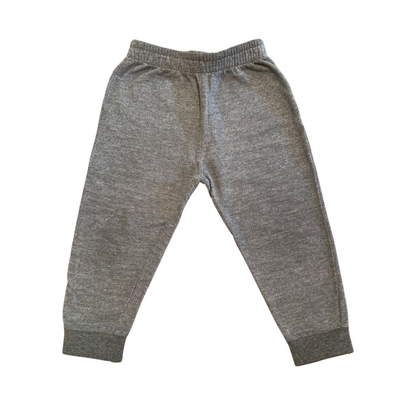 Calça de moletom cinza