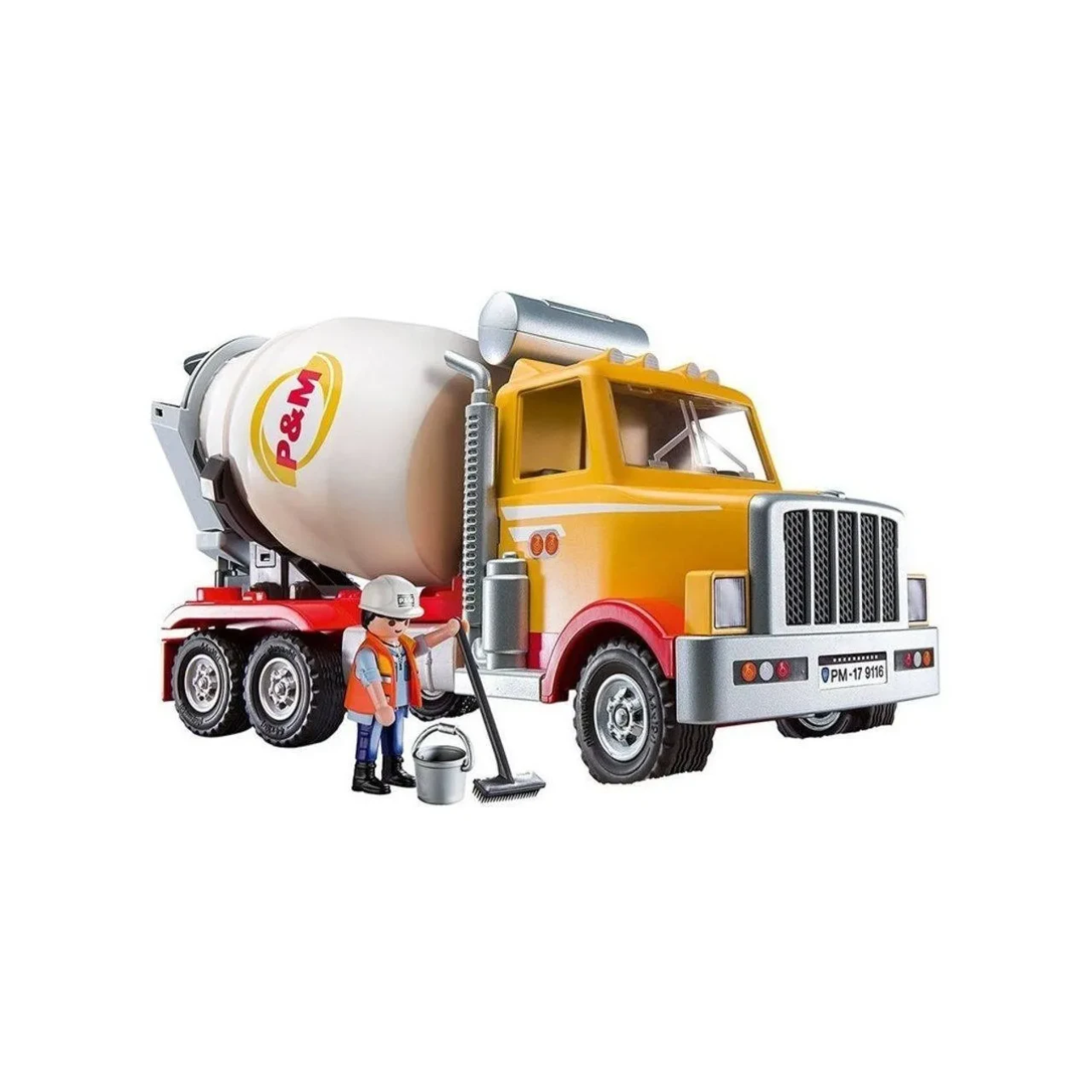 Caminhão betoneira de concreto - Playmobil