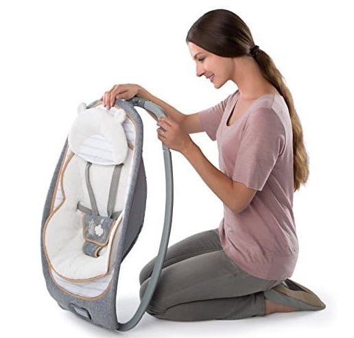 Cadeirinha de balanço "Rocking Seat Bella Teddy - INGENUITY"