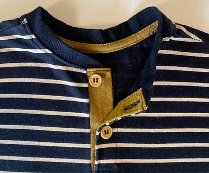 Camiseta com listras "PÓIM"