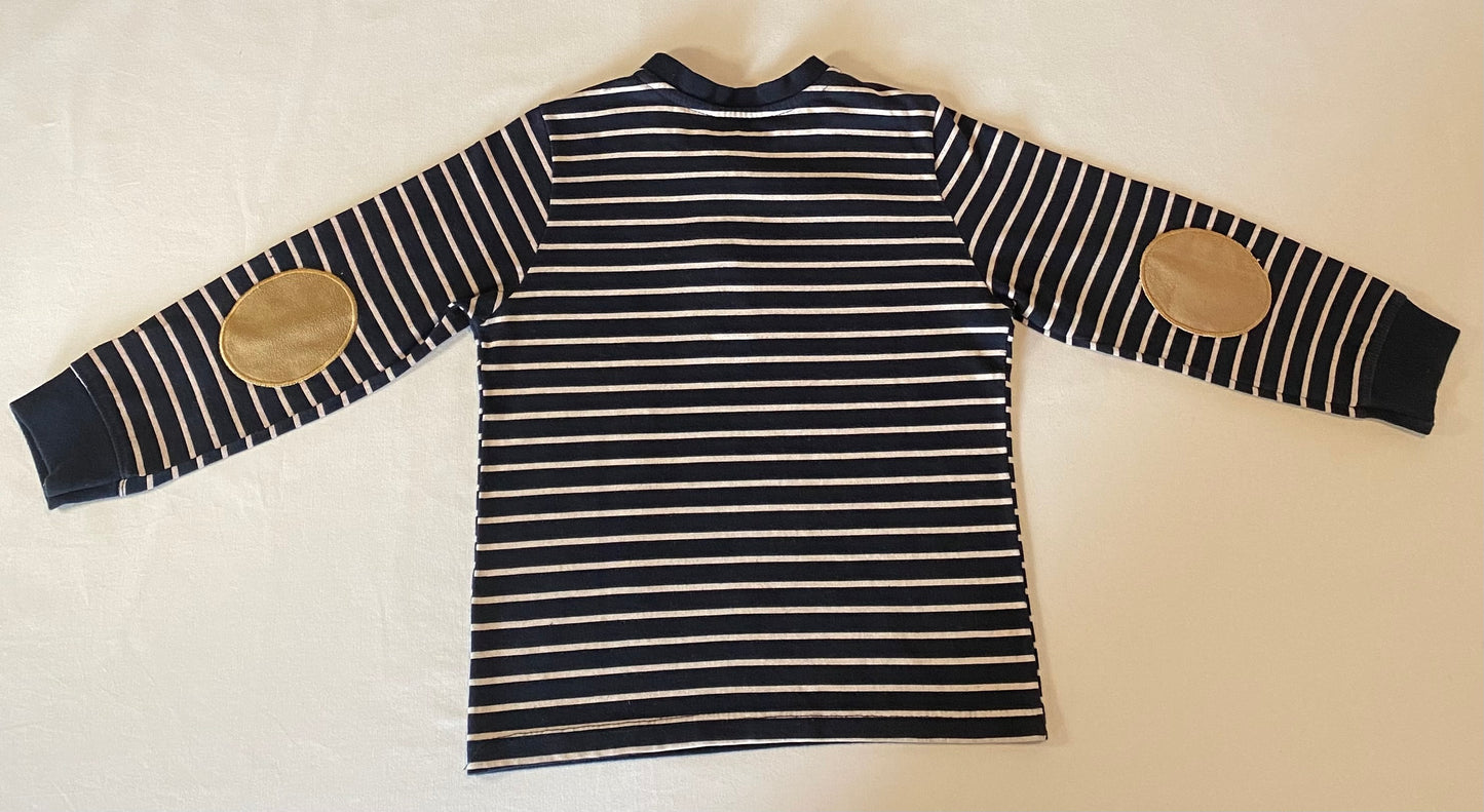 Camiseta com listras "PÓIM"